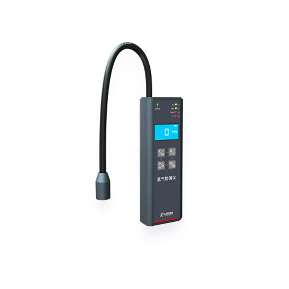 The NA-1⁺ Portable Hydrogen Leak Detector adopts a dual-sensor detection mode, featuring dual-range leak detection functions of "high sensitivity in small range" and "high accuracy in large range", and also has functions such as real-time display of measurement results and parameter storage.